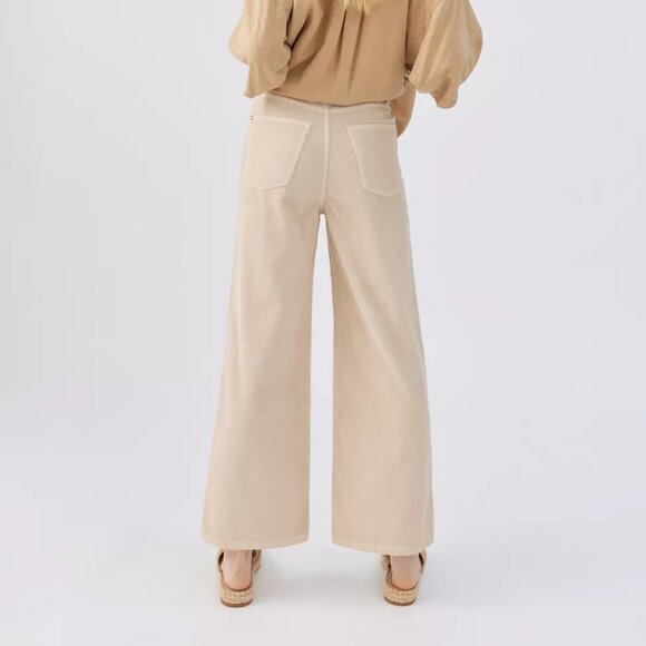 BDG UO Pants Corduroy High Wide Leg Ankle Tan Boho Size 31 #OBO1214885 NWT - Picture 2 of 15
